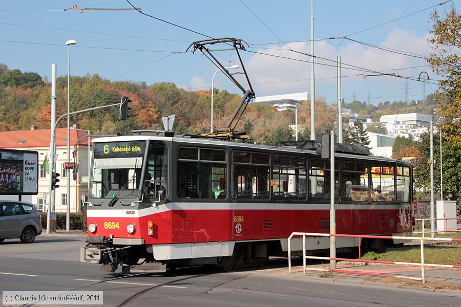 Stra&szlig;enbahn Praha - 8694
/ Bild: praha8694_cw1110210088.jpg