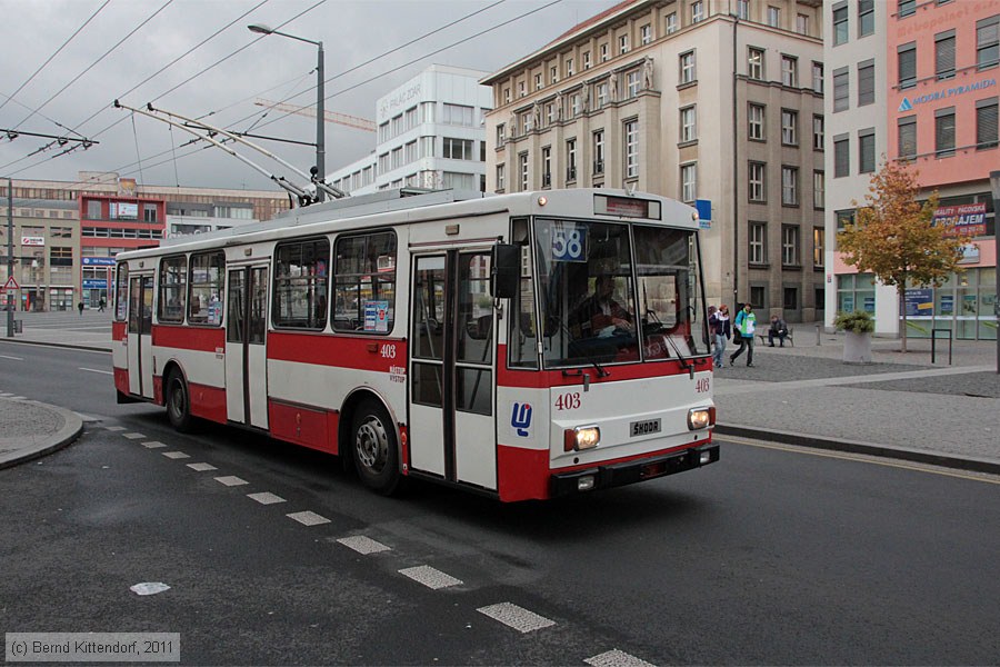 Trolleybus Ústí nad Labem - 403
/ Bild: ustinadlabem403_bk1110190358.jpg