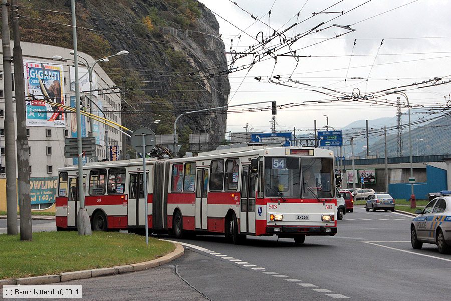 Trolleybus Ústí nad Labem - 503
/ Bild: ustinadlabem503_bk1110190329.jpg