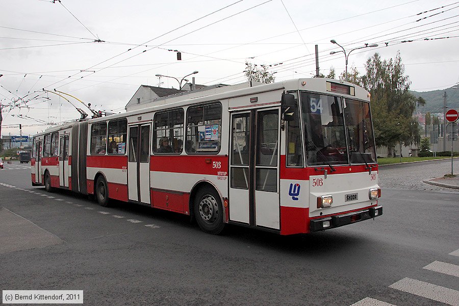 Trolleybus Ústí nad Labem - 503
/ Bild: ustinadlabem503_bk1110190330.jpg