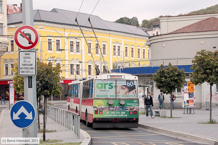 Trolleybus Ústí nad Labem - 507
/ Bild: ustinadlabem507_bk1110190295.jpg