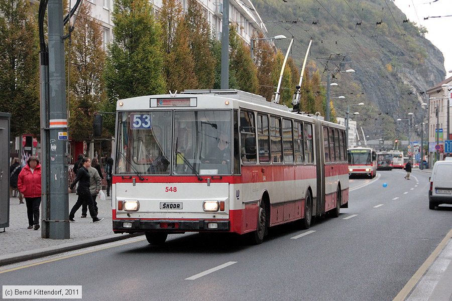 Trolleybus Ústí nad Labem - 548
/ Bild: ustinadlabem548_bk1110190354.jpg