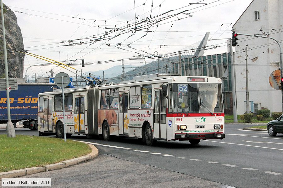 Trolleybus Ústí nad Labem - 554
/ Bild: ustinadlabem554_bk1110190311.jpg