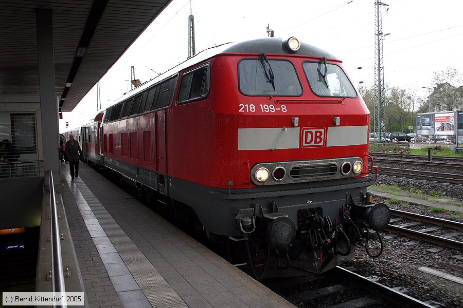 Deutsche Bahn - 218199-8
/ Bild: db2181998_e0016395.jpg
