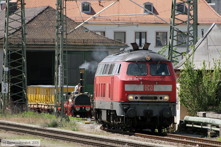 Deutsche Bahn - 218138-6
/ Bild: db2181386_bk0805110234.jpg Deutsche Bahn - 218138-6
/ Bild: db2181386_bk0805110234.jpg