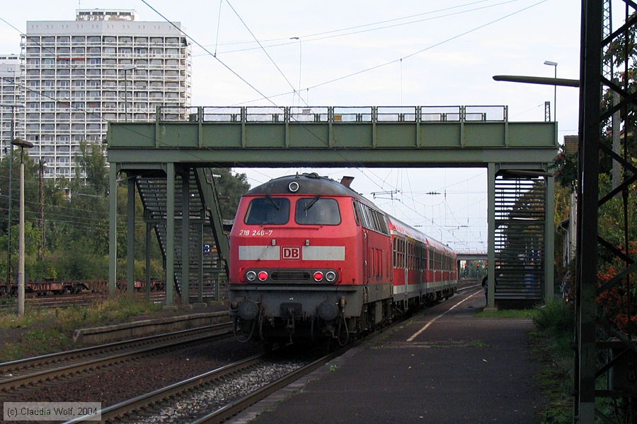 Deutsche Bahn - 218246-7
/ Bild: db2182467_cw004124.jpg Deutsche Bahn - 218246-7
/ Bild: db2182467_cw004124.jpg