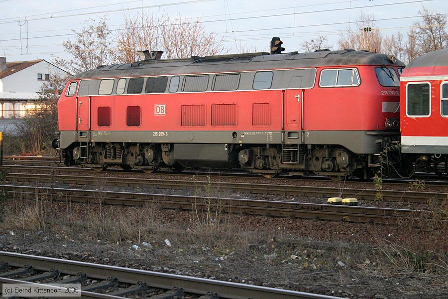 Deutsche Bahn - 218299-6
/ Bild: db2182996_e0024982.jpg