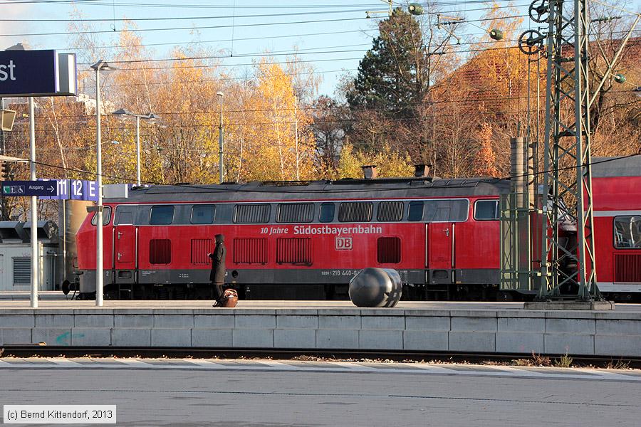 Deutsche Bahn - 218440-6
/ Bild: db2184406_bk1311250053.jpg Deutsche Bahn - 218440-6
/ Bild: db2184406_bk1311250053.jpg
