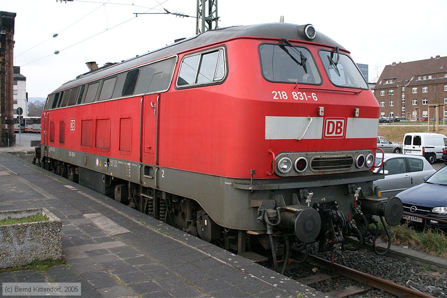 Deutsche Bahn - 218831-6
/ Bild: db2188316_e0015608.jpg