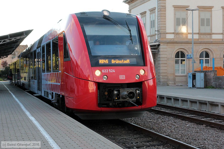 Deutsche Bahn - 622 524
/ Bild: db622524_bk1604280030.jpg