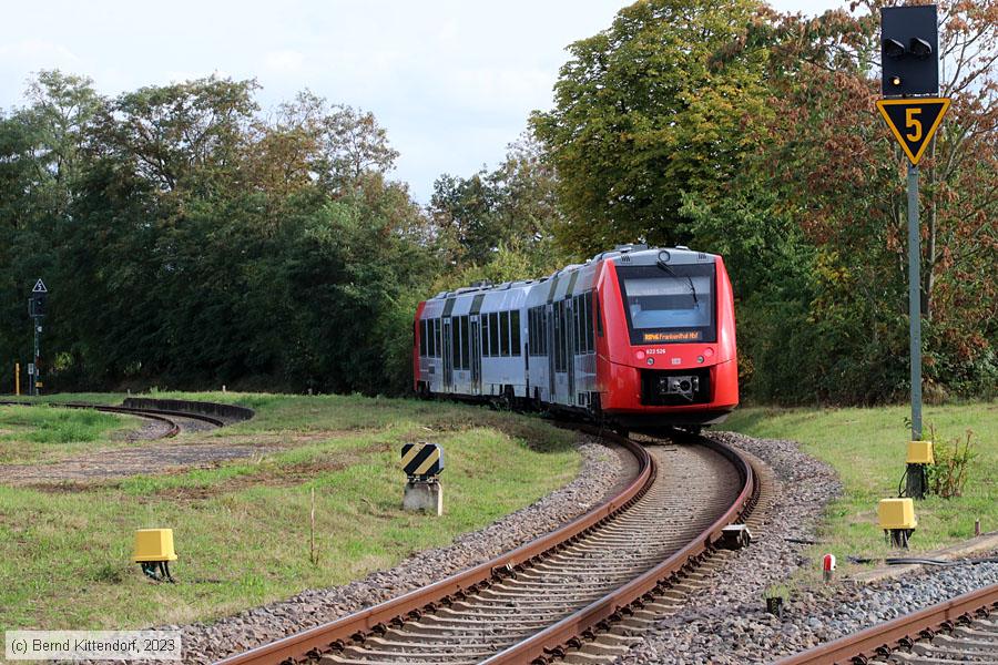 Deutsche Bahn - 622 526
/ Bild: db622526_bk2310040040.jpg