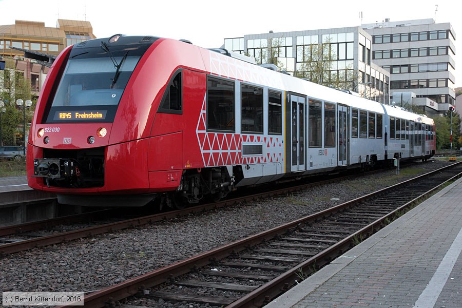 Deutsche Bahn - 622 030
/ Bild: db622030_bk1604280039.jpg