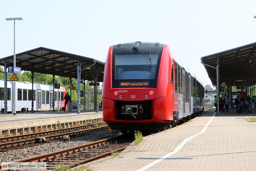 Deutsche Bahn - 622 031
/ Bild: db622031_bk1805040044.jpg