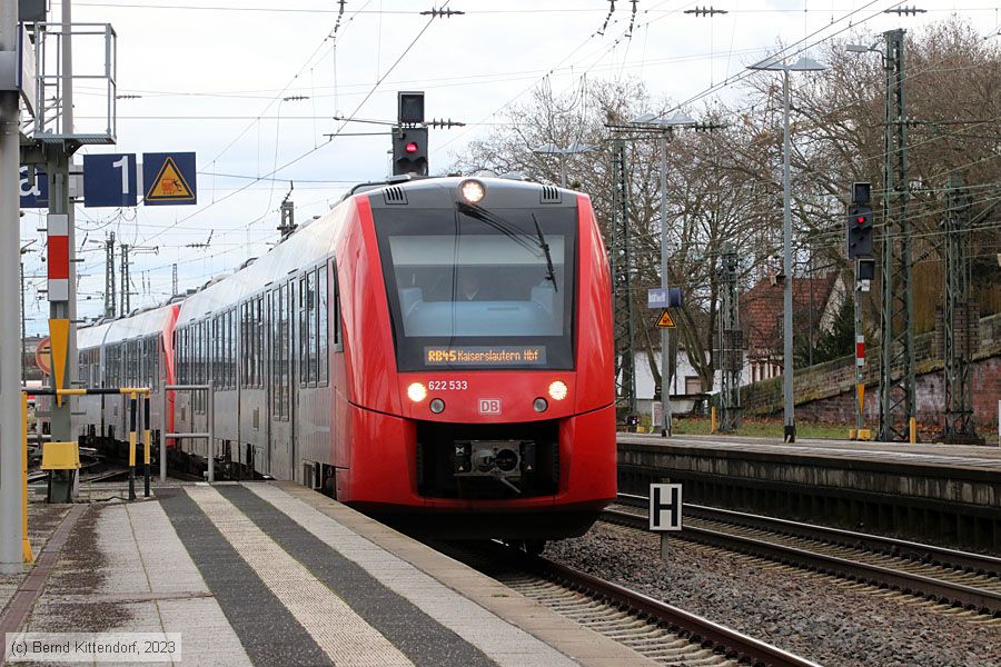 Deutsche Bahn - 622 533
/ Bild: db622533_bk2301160012.jpg