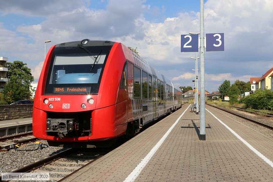 Deutsche Bahn - 622 536
/ Bild: db622536_bk2209010068.jpg