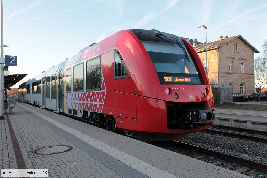 Deutsche Bahn - 622 043
/ Bild: db622043_bk1601250042.jpg