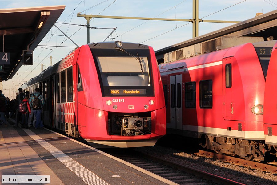 Deutsche Bahn - 622 543
/ Bild: db622543_bk1601250028.jpg