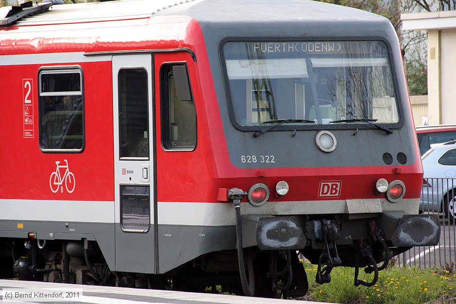 Deutsche Bahn - 628 322
/ Bild: db628322_bk1104040066.jpg