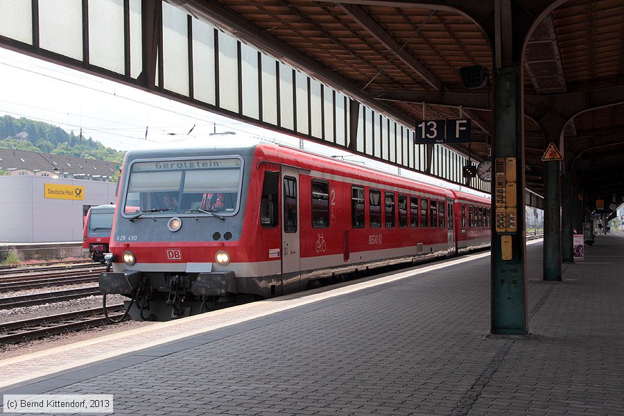 Deutsche Bahn - 628 490
/ Bild: db628490_bk1306080053.jpg