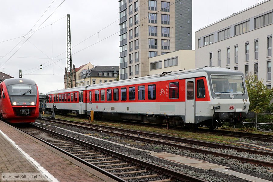 Deutsche Bahn - 628 507
/ Bild: db628507_bk2509250018.jpg Deutsche Bahn - 628 507
/ Bild: db628507_bk2509250018.jpg