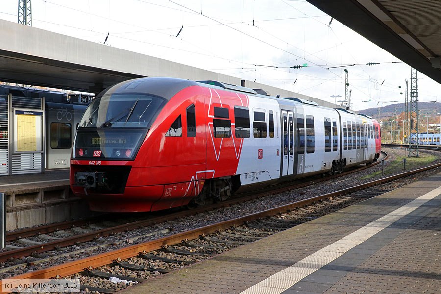 Deutsche Bahn - 642 105
/ Bild: db642105_bk2511110018.jpg