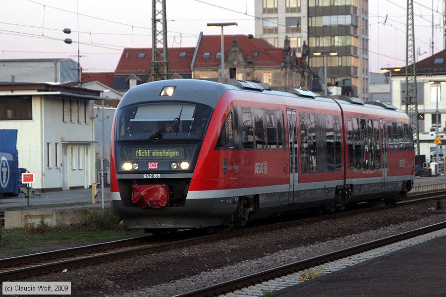 Deutsche Bahn - 642 109
/ Bild: db642109_cw0911190104.jpg