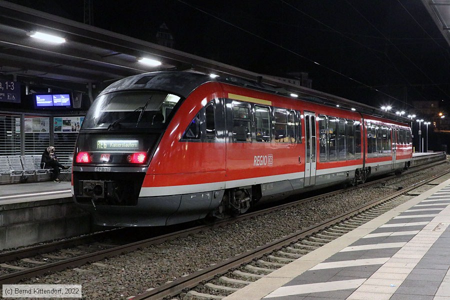 Deutsche Bahn - 642 519
/ Bild: db642519_bk2209300269.jpg