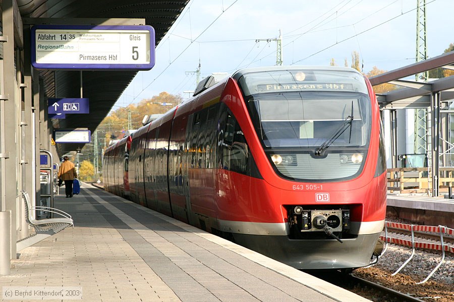 Deutsche Bahn - 643505-1
/ Bild: db6435051_e0000435.jpg