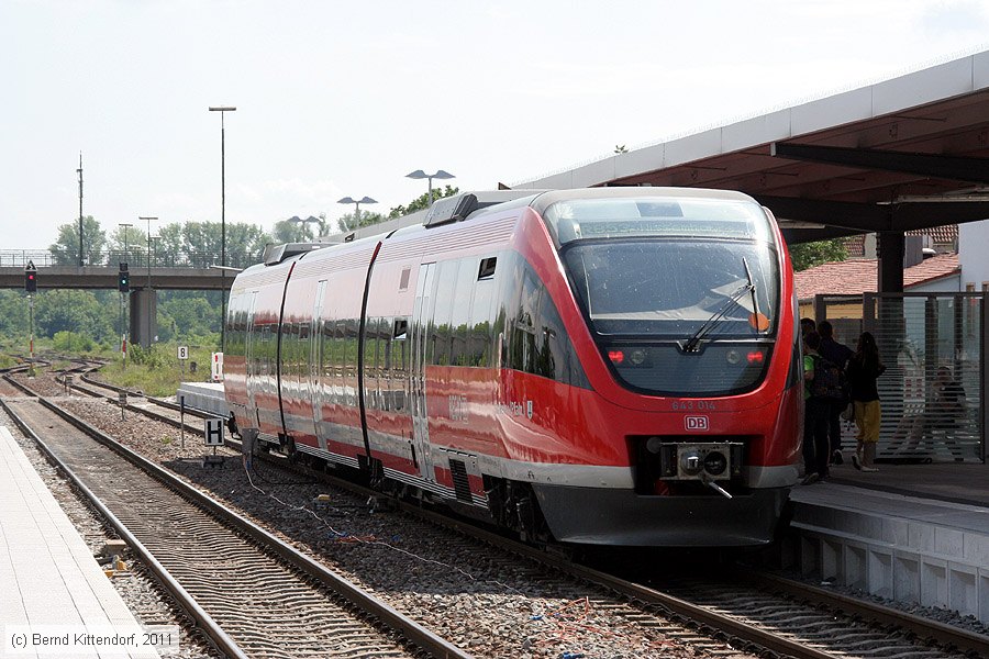 Deutsche Bahn - 643 014
/ Bild: db643014_bk1105200013.jpg