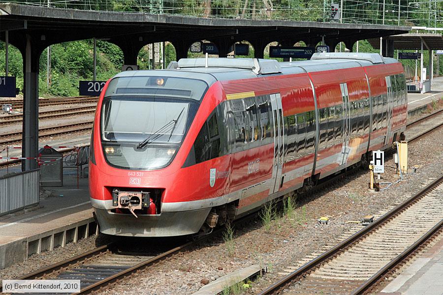 Deutsche Bahn - 643 531
/ Bild: db643531_bk1007110028.jpg