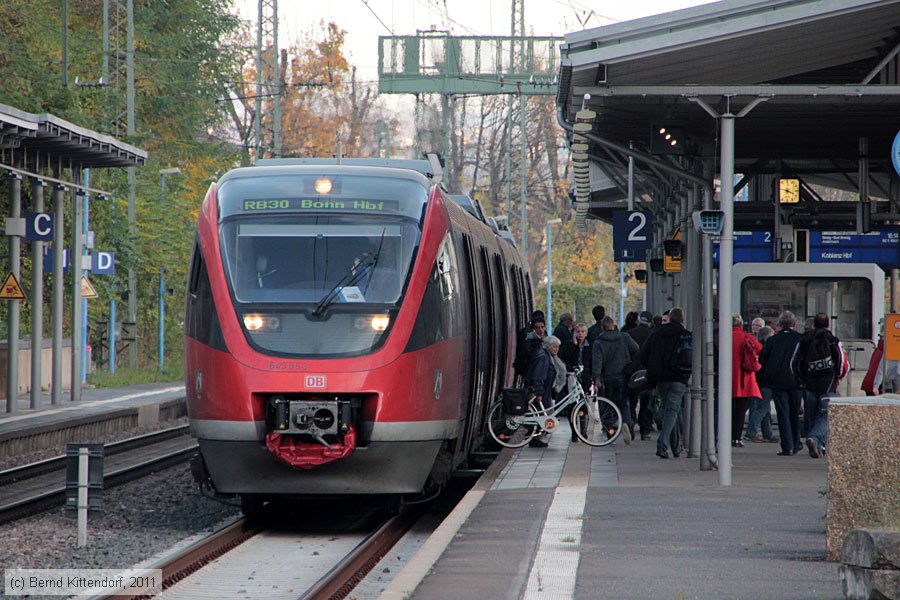 Deutsche Bahn - 643 553
/ Bild: db643553_bk1111050084.jpg