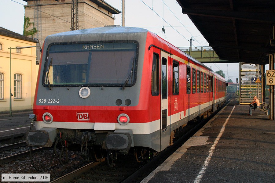 Deutsche Bahn - 928292-2
/ Bild: db9282922_bk0607290005.jpg