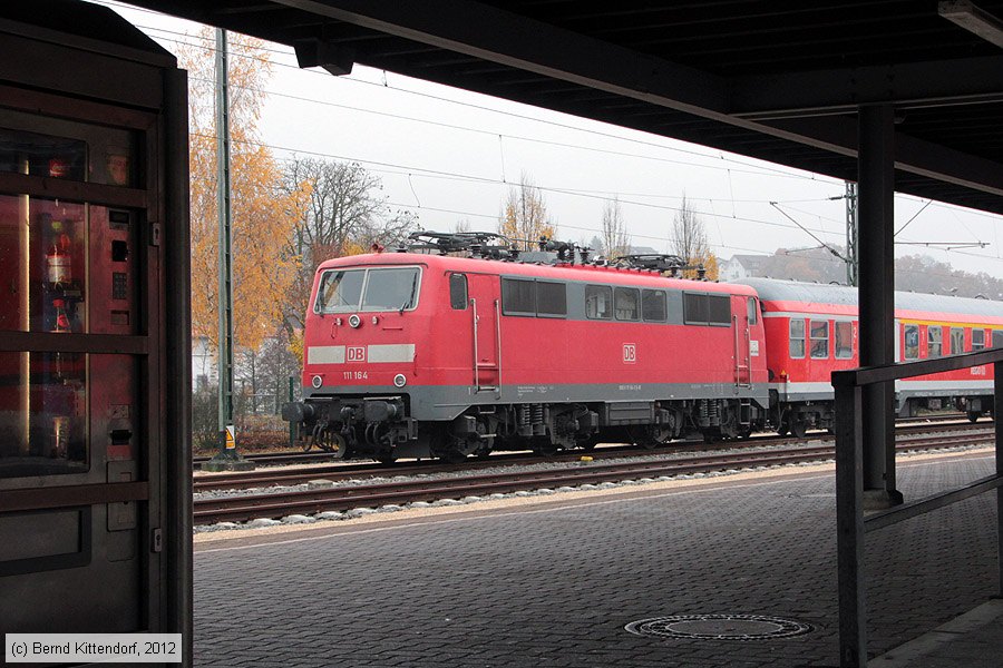 Deutsche Bahn - 111 164
/ Bild: db111164_bk1211140038.jpg