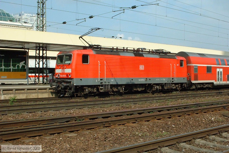 Deutsche Bahn - 143073-5
/ Bild: db1430735_bk0205125385.jpg Deutsche Bahn - 143073-5
/ Bild: db1430735_bk0205125385.jpg