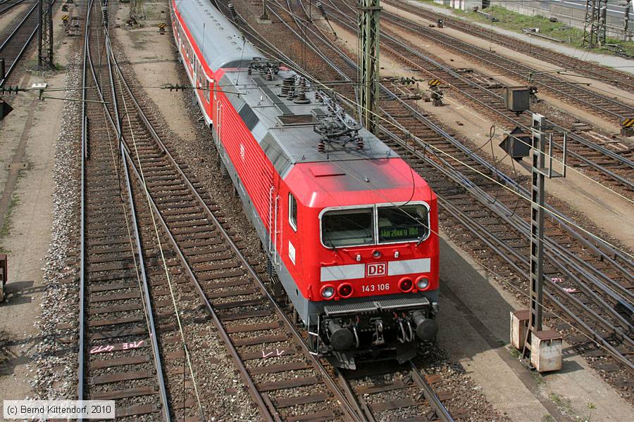 Deutsche Bahn - 143 106
/ Bild: db143106_bk1004270231.jpg