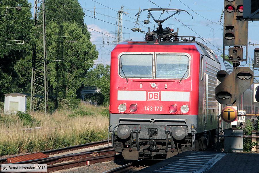 Deutsche Bahn - 143 170
/ Bild: db143170_bk1306210257.jpg