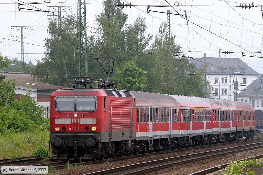 Deutsche Bahn - 143216-0
/ Bild: db1432160_bk0607290061.jpg Deutsche Bahn - 143216-0
/ Bild: db1432160_bk0607290061.jpg