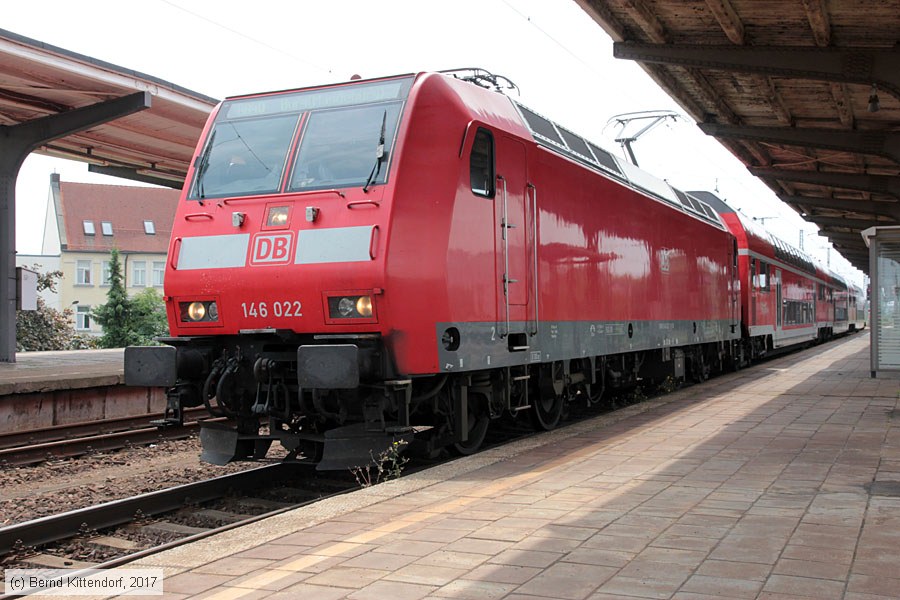 Deutsche Bahn - 146 022
/ Bild: db146022_bk1707100128.jpg Deutsche Bahn - 146 022
/ Bild: db146022_bk1707100128.jpg