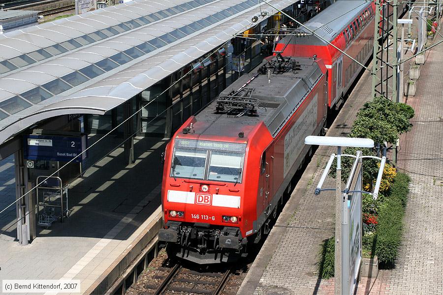 Deutsche Bahn - 146113-6
/ Bild: db1461136_bk0708060087.jpg