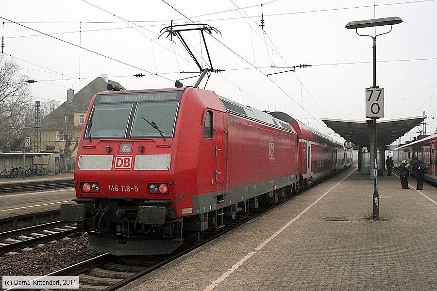 Deutsche Bahn - 146118-5
/ Bild: db1461185_bk1102090008.jpg Deutsche Bahn - 146118-5
/ Bild: db1461185_bk1102090008.jpg