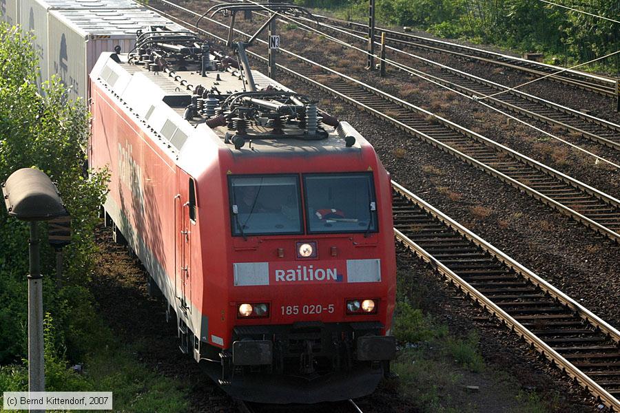 Deutsche Bahn - 185020-5
/ Bild: db1850205_bk0706050002.jpg