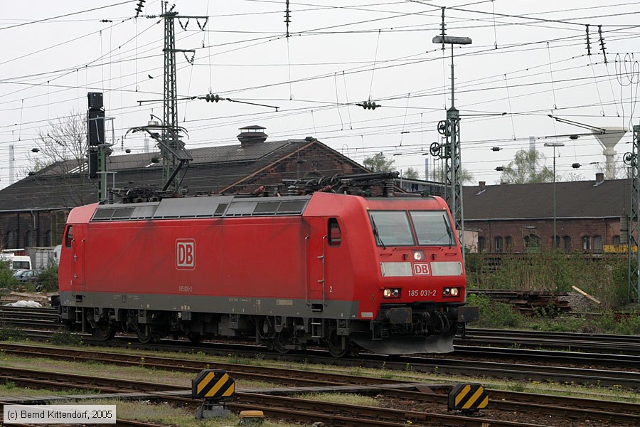 Deutsche Bahn - 185031-2
/ Bild: db1850312_e0016381.jpg