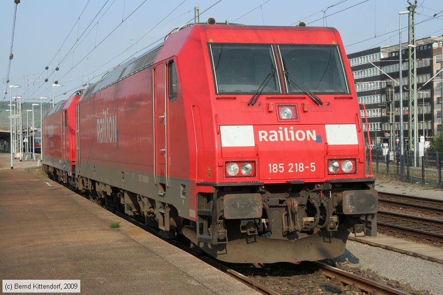 Deutsche Bahn - 185218-5
/ Bild: db1852185_bk0904150061.jpg