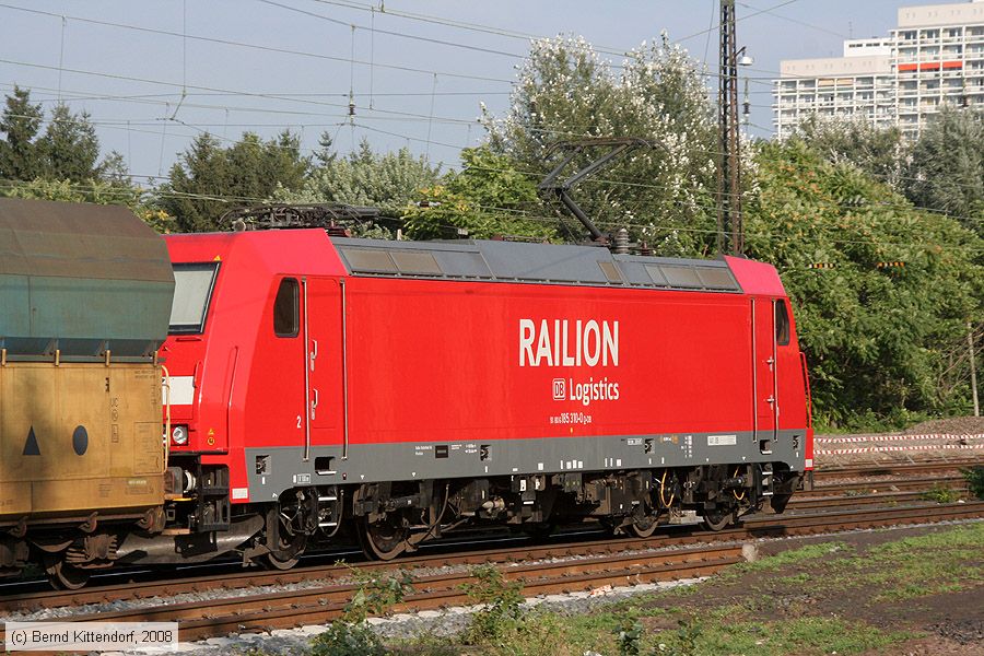 Deutsche Bahn - 185310-0
/ Bild: db1853100_bk0808280021.jpg