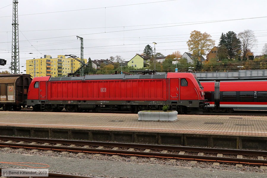 Deutschland – DB - Elektrolokomotiven - Lok 187 167