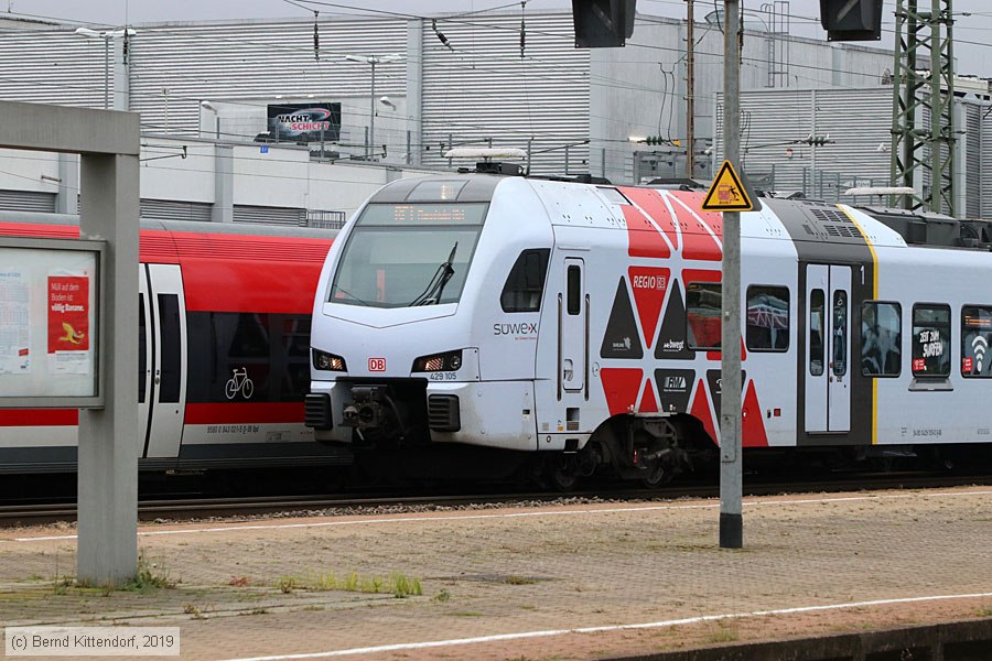 Deutsche Bahn - 429 105
/ Bild: db429105_bk1911130117.jpg
