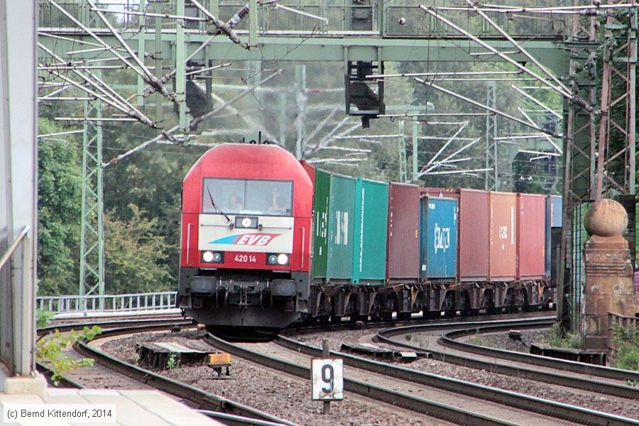 Eisenbahnen und Verkehrsbetriebe Elbe-Weser - 420 14
/ Bild: evb42014_bk1409020091.jpg