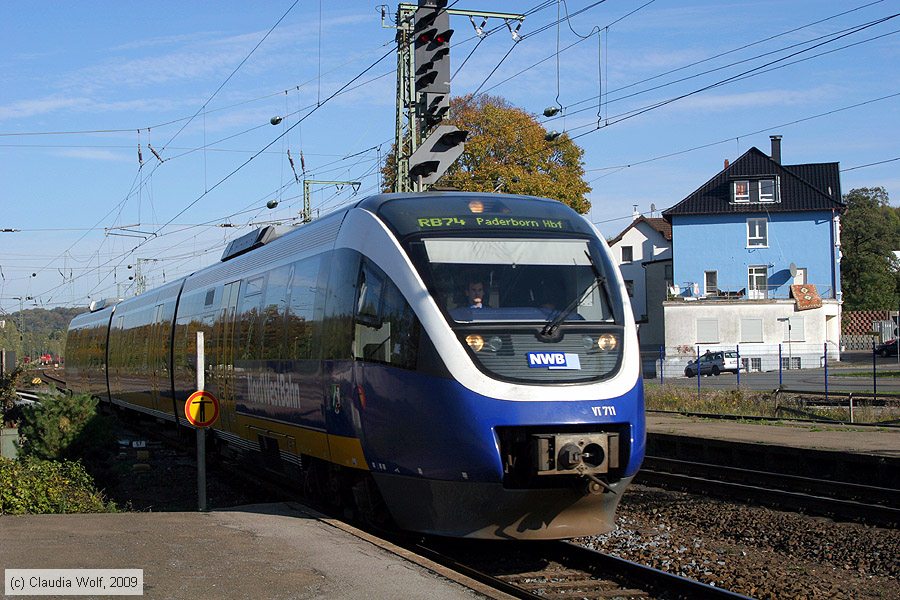 NordWestBahn - VT 711
/ Bild: nordwestbahnvt711_cw0910200100.jpg