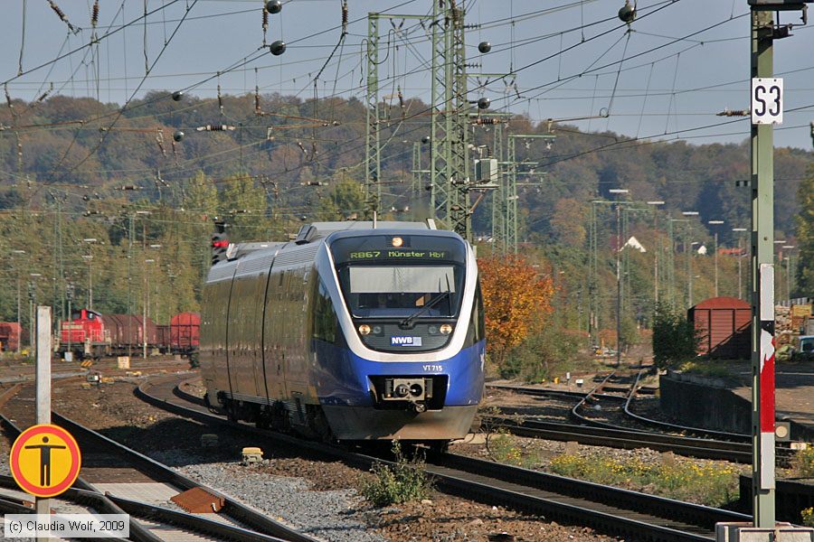 NordWestBahn - VT 715
/ Bild: nordwestbahnvt715_cw0910200070.jpg