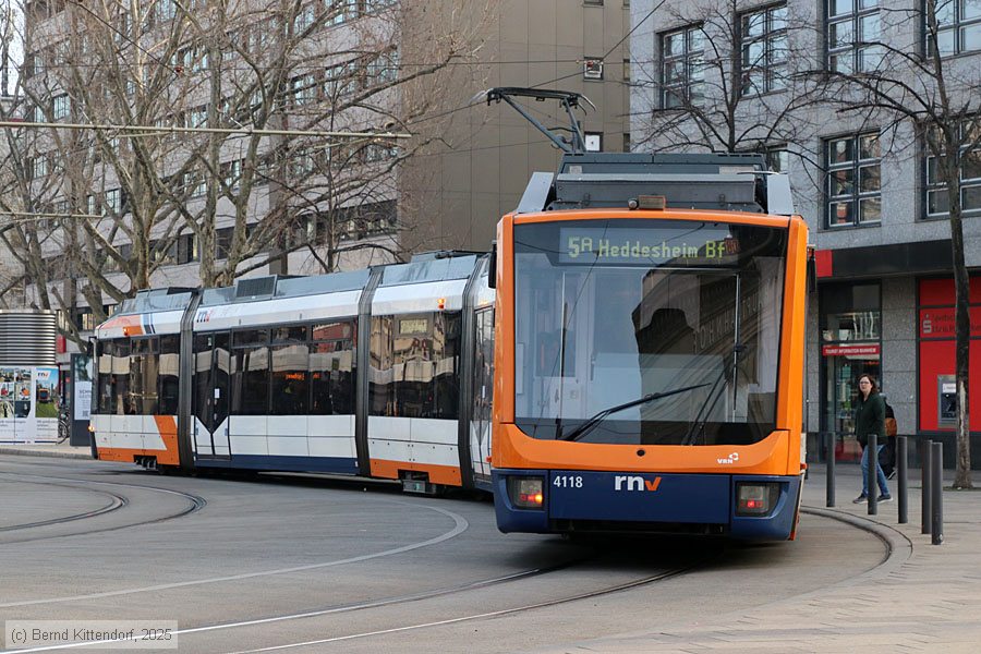 Rhein-Neckar-Verkehr - 4118
/ Bild: rnv4118_bk2503100006.jpg Rhein-Neckar-Verkehr - 4118
/ Bild: rnv4118_bk2503100006.jpg